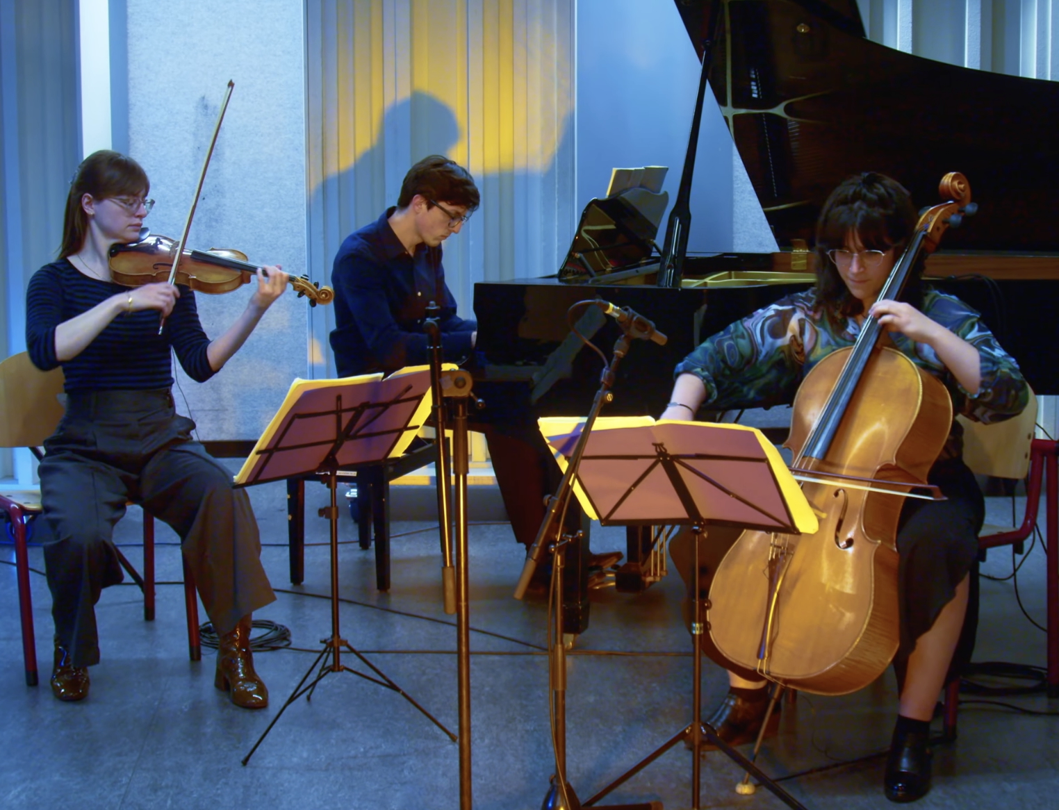 Ether Trio - Ravel Trio, I: Modéré - Live recording sessions